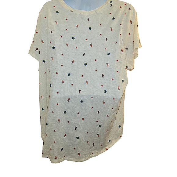 🌸old navy EveryWear Printed Slub-Knit T-Shirt - Picture 8 of 8